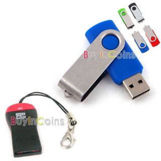 USB 2 0 Flash Memory Stick Jump Drive 2GB 4GB 8GB 16GB TF M2 Card
