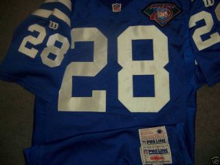 Faulk Indianapolis Colts 1994 75th Authentic Jersey