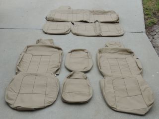 Ford F 150 F150 STX Super Cab Supercab Leather Seat Covers Seats 2010