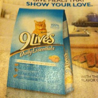 20 Coupons of $1 Any 1 Bag of 9 Lives Dry Cat Food 3 15 lbs or Larger