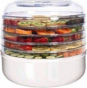 Ronco 5 Tray Layered Electric Food Dehydrator, FD1005WHGEN Kitchen