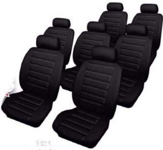 Ford Galaxy Leatherlook Car Seat Covers Black