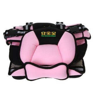  Baby Child Car Safety Booster Seat Cover Harness Cushion Pink