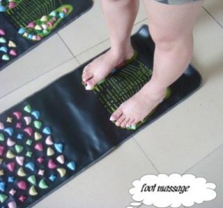 foot massage walk stone reflexology leg massager mat