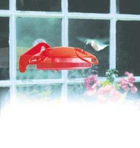 Yule Hyde Hummingbird Feeder HBW1 Suction Cup for Window 3 Feeding