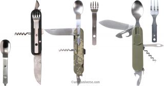 Foreign Legion 5 in 1 Military Camping Utensils Chow Set