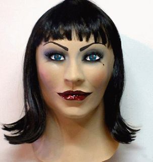 Latex Mask Female Woman Sissy Maid Transgender Crossdressing TV TS FM