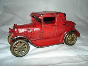  Ford Model A Coupe with Rumble Seat Cast Iron Antique Toy Car