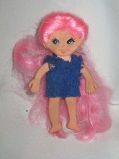  1969 Flatsy Doll by Ideal Pink Hair