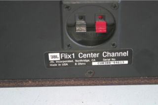 JBL FLIX 1 Center Channel Home Theater Speaker