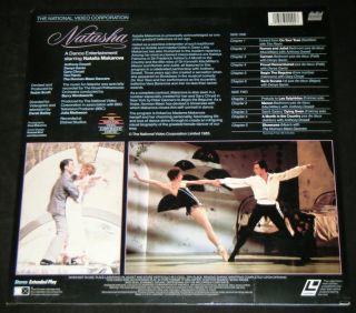 Natasha A Dance Entertainment starring Natalia Makarova 1985 Laserdisc