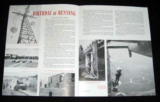 Fort Benning 1952 Airborne 10th Year Buick Magazine