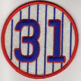 Sale Ferguson Jenkins Chicago Cubs Retired Jersey Number 31 Patch