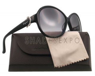 NEW Salvatore Ferragamo Sunglasses SF 611SR BLACK 001 SF611