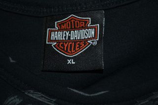 Harley Davidson Skip FORDYCE Riverside CA Sleeveless Tank Top T Shirt