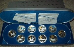 Canada Powered Flight Complete Silver Set 20 Coins 1 oz Proof $20