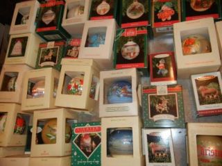 Hallmark Christmas Keepsake Ornament Lot 307 Pieces from 70s 80s 90