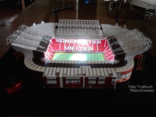  United Old Trafford Model Stadium with Working Floodlights
