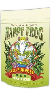 lb Pound Bag Fox Farm Happy Frog All Purpose Organic Fertilizer