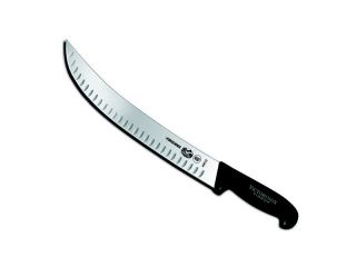 Forschner 12 Cimeter Granton Edged Knife Black Handle