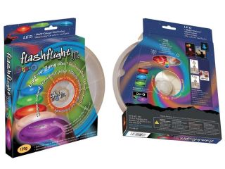 Nite Ize Flashflight Jr LED Lit Flying Disc Frisbee FFJ