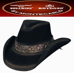 New Montecarlo Hats B Kidd Wool Western Cowboy Hat