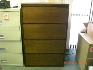  4 Drawer Lateral Wood Filing Cabinet