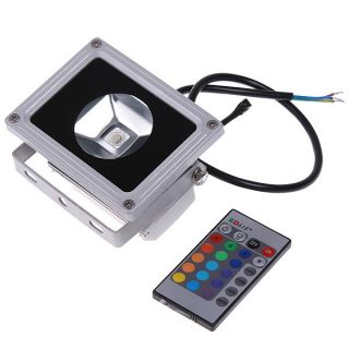 This LED flood light supplies beautiful light of different colors
