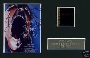 Pink Floyd The Wall Music Meorabilia Film Cell Waters Gilmour Geldof