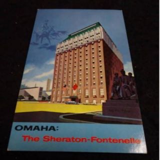 Vintage Postcard Sheraton Fontenelle Hotel Omaha Nebraska NE