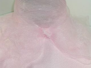 Frank Olive Gabriel Amar Semi Sheer Pink Large Dress Church Kentucky