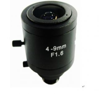 F02198 Focal 4 9mm F1.6 Manual Zoom fixed Ir Lens For CCTV Security IP