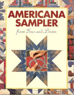 Americana Sampler from Fons and Porter 2000 Oxmoor House