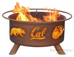 Cal Berkeley Outdoor Patio Firepit Grill Fire Pit