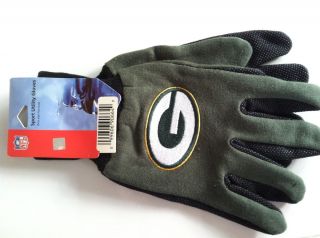 Green Bay Packers Sport Utility Gloves NFL Football