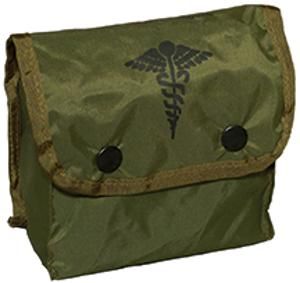  Drab Military Type First Aid Kit RR1201OD 5 x 5 x 2 1 2