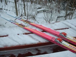 Atomic ARC Racing G Skating Skis 183cm Salomon Profil SNS Bindings