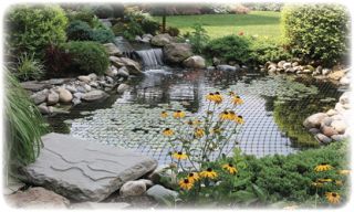 Water Garden Pond Net Covering for Leaves or Protection