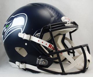 Seattle Seahawks Riddell Revolution Speed Football Helmet