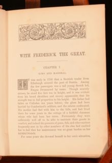 1898 G A Henty with Frederick The Great Twelve Illustrations Walter