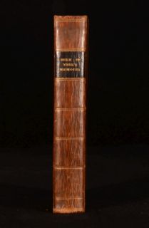 1827 A Biographical Memoir of Frederick Duke of York and Albany John