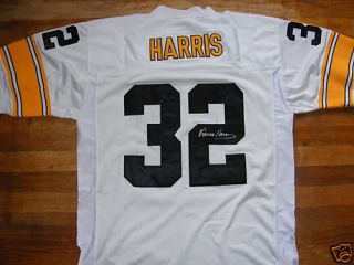 Franco Harris Autographed Authentic Jersey Steelers COA