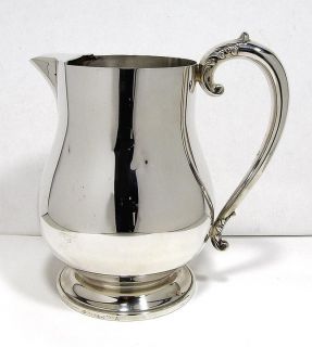 Frank Whiting Sterling Silver Pitcher ~ 4 Pint ~ 700 g