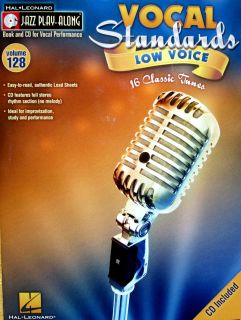  STANDARDS Play along Low Voice Authentic Lead Sheets FREE MUSIC TERMS