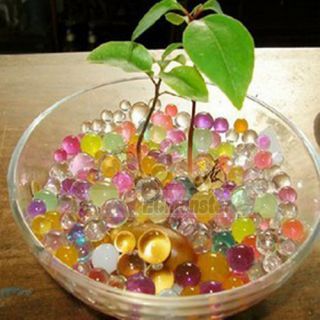 New 10BAGS Magic Crystal Mud Soil Water Beads for Flower Garden
