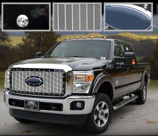 2011 2012 Ford F250 F350 Super Duty Armor Style Mesh Grille Grill E G