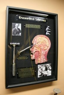 Transorbital Lobotomy Curio Medical Oddity Walter Freeman