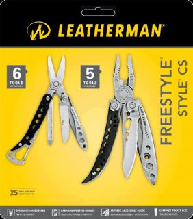 leatherman style cs freestyle combo comes in a blister pack