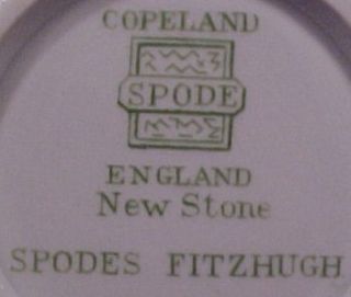 Spode Fitzhugh Green Covered Muffin Plates
