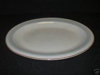 Country Morn Forest Hills Japan Stoneware Oval Platter